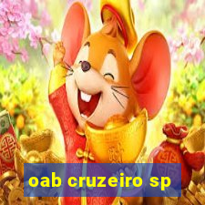 oab cruzeiro sp